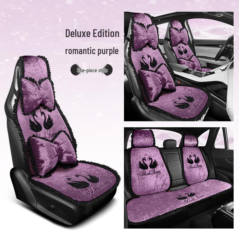 Warm Plush Seat Cushion for BYD Yuan, Song Pro, Qin Plus DMI, Dolphin, Seal, Destroyer 05
