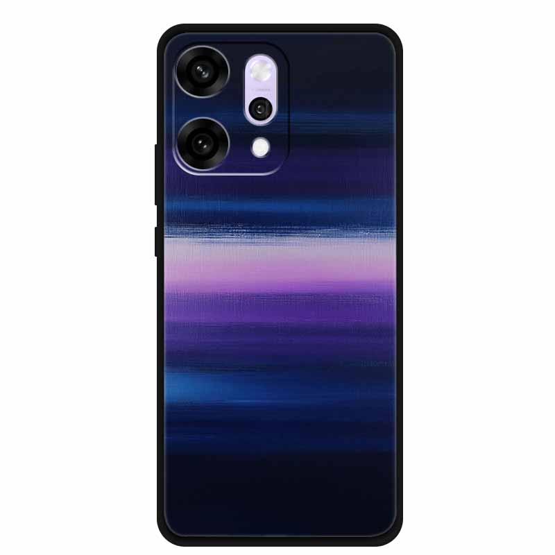 Funda de Dibujos Animados Para OPPO Reno 14 Pro Funda de Teléfono Suave de Silicona Para OPPO Reno14Pro Negra TPU Protectora Carcasa Trasera Mármol Para