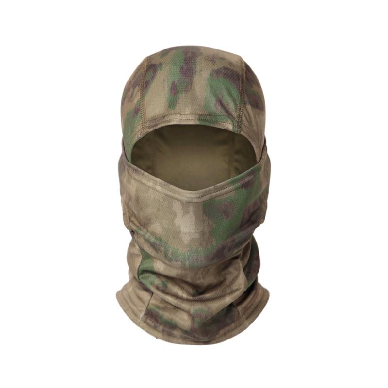 Camouflage Sturmhaube Radfahren Vollgesichtsmaske Outdoor-Sportarten Jagd Wandern Skimaske Motorradhelm Innenmütze