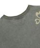 XTONZ Xtt120 Jenna Fade Washed Henley Neck Long Sleeve (Khaki)
