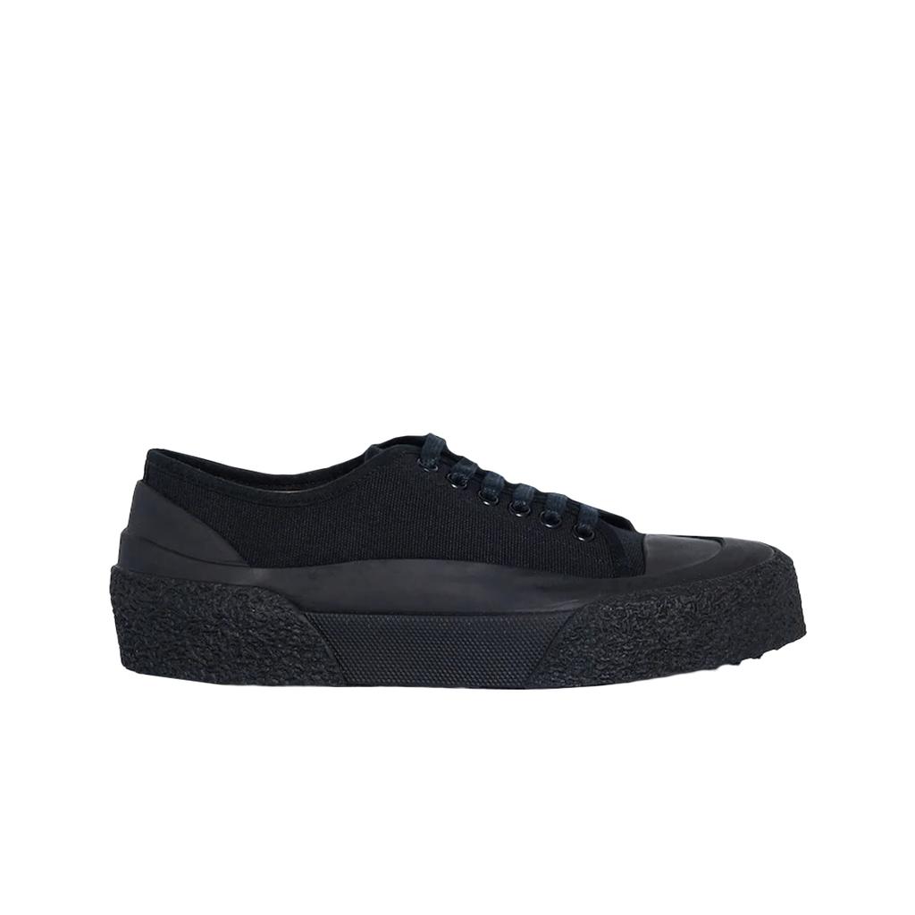 Studio Nicholson Sharp Canvas Shoes Darkest Navy