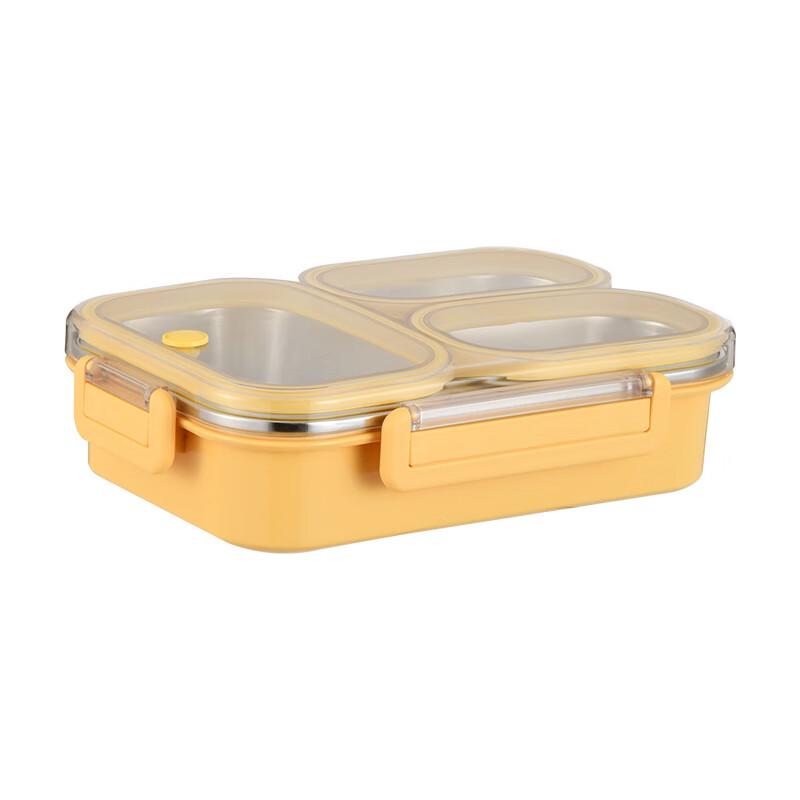 Portable 304 Stainless Steel Divided Lunch Box