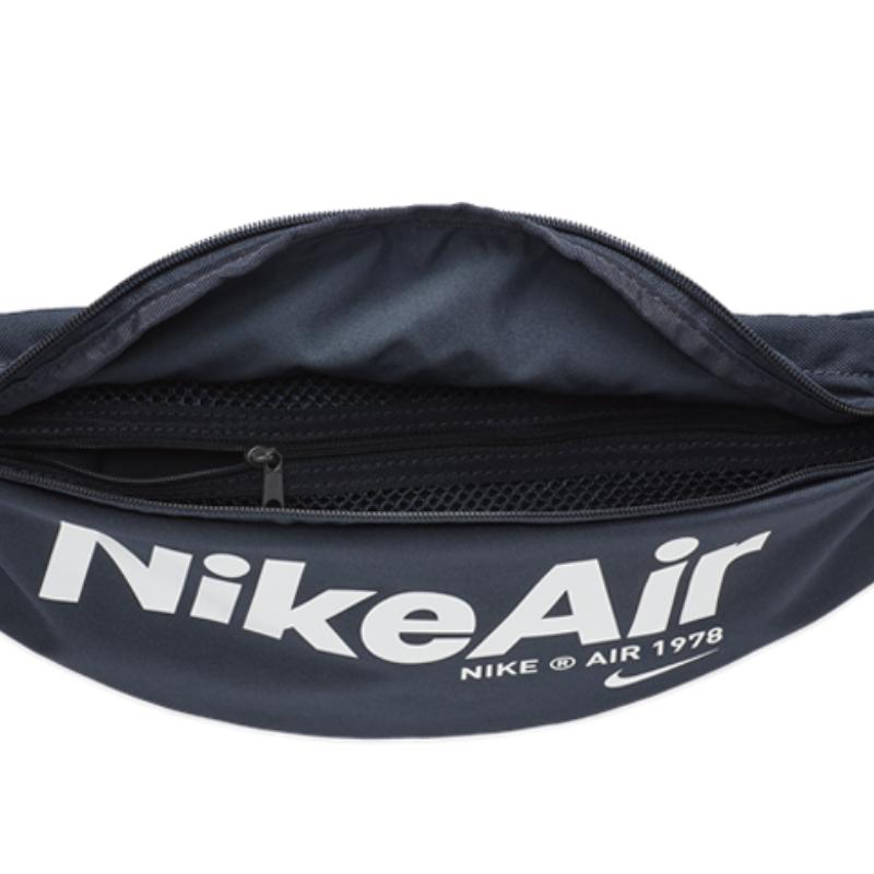 Nike Heritage Polyester Sling Bag Fanny Pack Regular Unisex Dark Blue Casual CT5226-475 Casual CT5226-475
