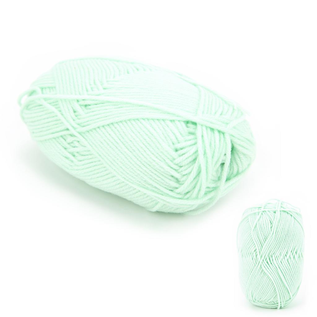 Crochet Yarn Soft SkinFriendly   Cotton Wool for Knitting   Children Clothes(Pink )