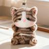 15cm Kuschel-Palmen-Haustier Kätzchen Plüschtiere Weich Flauschig Cartoon Haustier Katze Hängende Spielzeuge Niedlicher Schlüsselanhänger Taschen Dekor Auto Innenraum