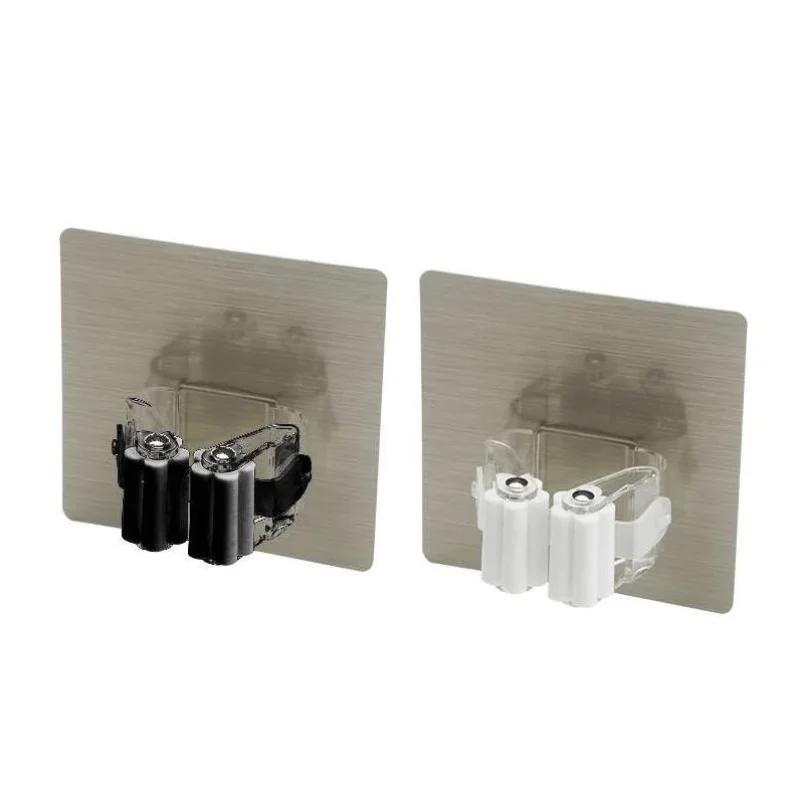 1/2 ks lepidla Víceúčelové háčky Nástěnný držák mopů Držák štětce Háček na smeták Háček na smeták Kuchyňka Koupelna Silné háčky