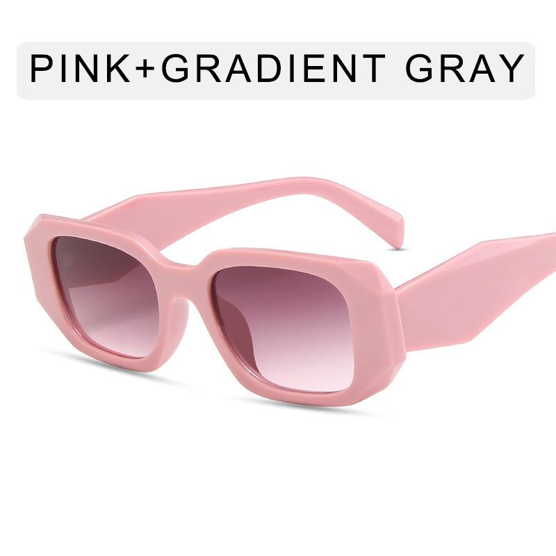 

Brand Designer Women Sunglasses Vintage Ladies Irregular Square Sun Glasses Men Women UV Protection Outdoor Shades Eyewear only 1pcs sunglasses