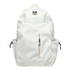 College Student Schoolbag Couple Casual Backpack Women'S Winter Solid Color Simple Texture Solid Color Backpack