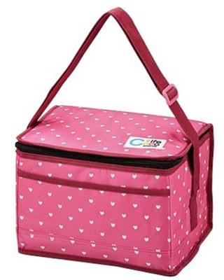 CAPTAIN STAG CocoLife Cooler 6 Bag, Liters, Pink, UE-514