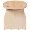 Coffee Table Brown 80 x 40 x 35 cm Solid Pine Wood
