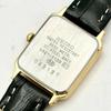 SEIKO Watch Gold Square 042127 New Strap [New Battery] Ladies' 4N21-5120
