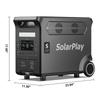 Fast Charging 3KW Portable Power Station 3300W/3600W Lifepo4 Solar Mobile Generator MPPT Controller Flashlight for Home Use Car