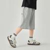 Duoduojia Boys' Summer Cotton Knit Sport Capri Shorts