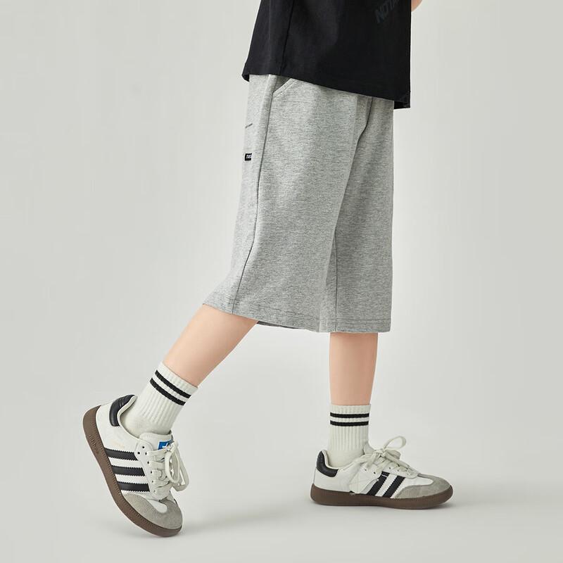 Duoduojia Boys' Summer Cotton Knit Sport Capri Shorts