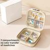 Grids Sealing 7 Grids Pill Box Mini Jewelry Storage Pill Organizer Travel Pill Case  Daily Use