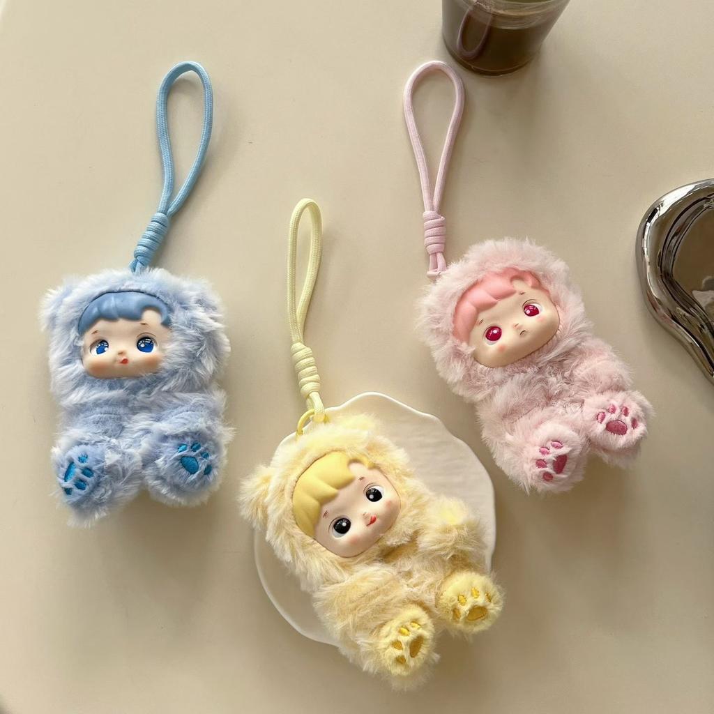 Cute Plush Doll for AirPods Pro1/1 Protective Case Pro1 Wireless Bluetooth 1/1 Generation Earphone Case