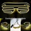 LED Luminous Glasses for Masquerade, Dance, and Nightclub Party Performances