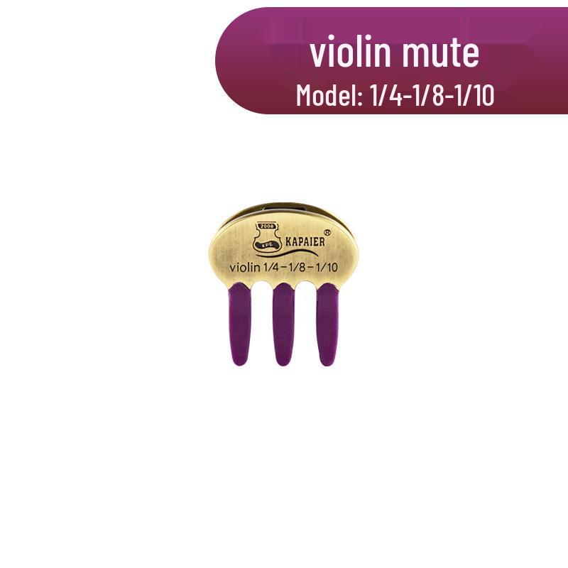 KPE Violin, Viola, & Cello Metal Practice Mute – Volume Reducer