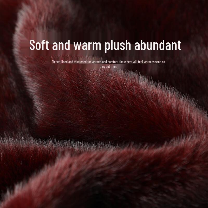 Da Tang Fu Ren Women's Faux Mink Velvet Padded Winter Coat