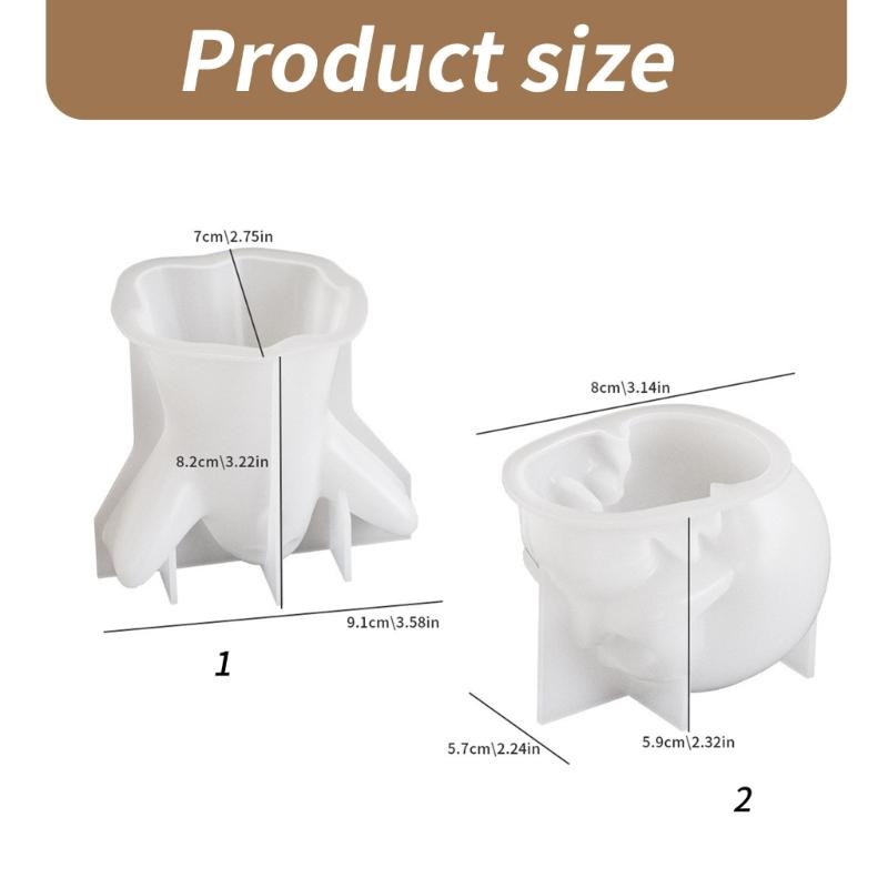 Καλούπια Σιλικόνης για Χειροτεχνίες Καλούπια Ρητίνης Εποξειδικής Ρητίνης Καλούπια Σιλικόνης για Σαπούνι Καλούπια Σιλικόνης με Υφή για Στολίδια Καλούπια Σιλικόνης για Πηλό