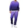 Men's Gradient Print Hoodie and Jogger Pants Set Casual Loose Fit Two Piece Outfit