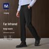 HLA Men's Executive Wrinkle-Free Straight-Leg Casual Pants