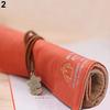 Canvas Bag Holder Wrap Roll Up Stationery Pen Brushes Makeup Pencil Case Pouch