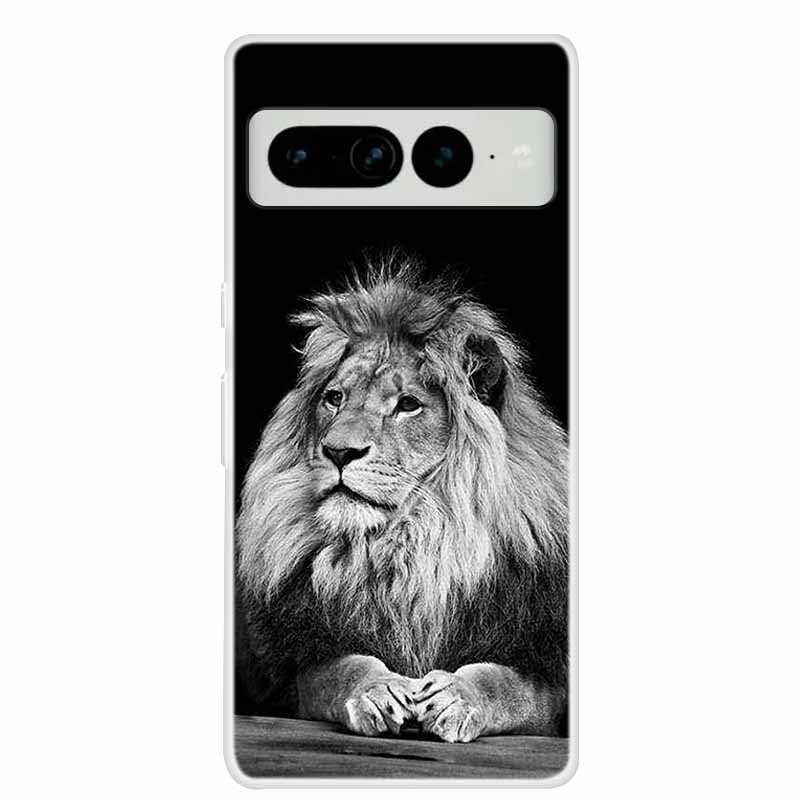 For Google Pixel 7 Pro Case Luxury Silicone TPU Soft Back Cover Phone Case For Google Pixel7 Pro Coque Audio Shockproof Funda