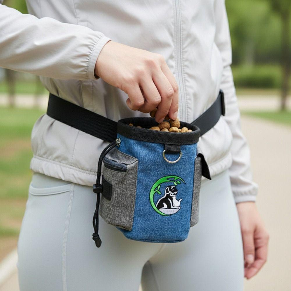 Verschleißfeste Trainings-Hüfttasche Wasserdichte Hundefuttertasche Haustier-Leckerli Bauchtasche Hundetrainer