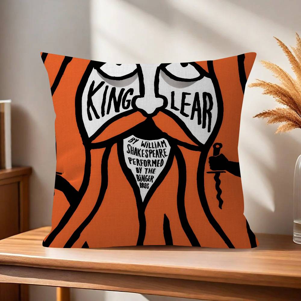 Aesthetic Art JJean JJullien Cushion Cover X Polyester Sofa Cushions Decorative Throw Pillows Home Decoration Pillowcover