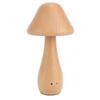 Wooden Mushroom Lamp 3000K 4000K 6000K Stepless Dimmable Touch Control 150 Degree Rotatable