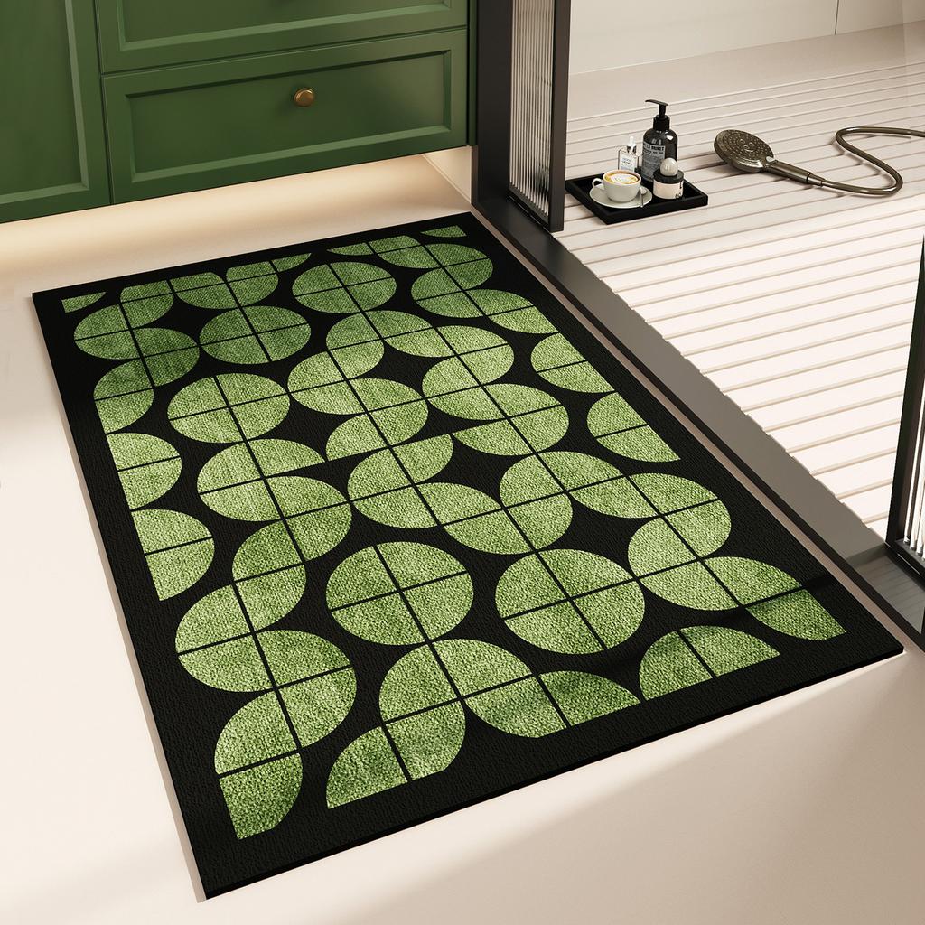 Entrance Floor Mat Bathroom Floor Mat Bathroom Door Mat Dirt Resistant Non Slip Foot Mat