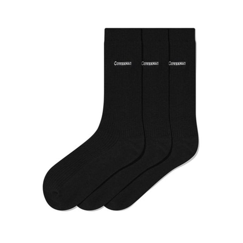 

COVERNAT [3PACK] Authentic Socks Black M