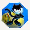 1pc Felix Cat Automatic Open Umbrella - 8-Rib Compact Foldable Design, Durable Fabric for Casual & Fashion Use074