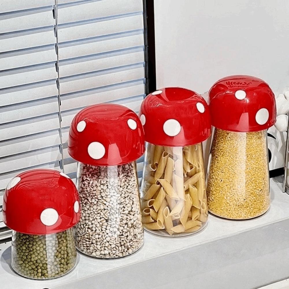 Plastic Grain Storage Jar Sealed Dried Fruit Storage Box Pantry Organizers Candy Snack Box Pantry