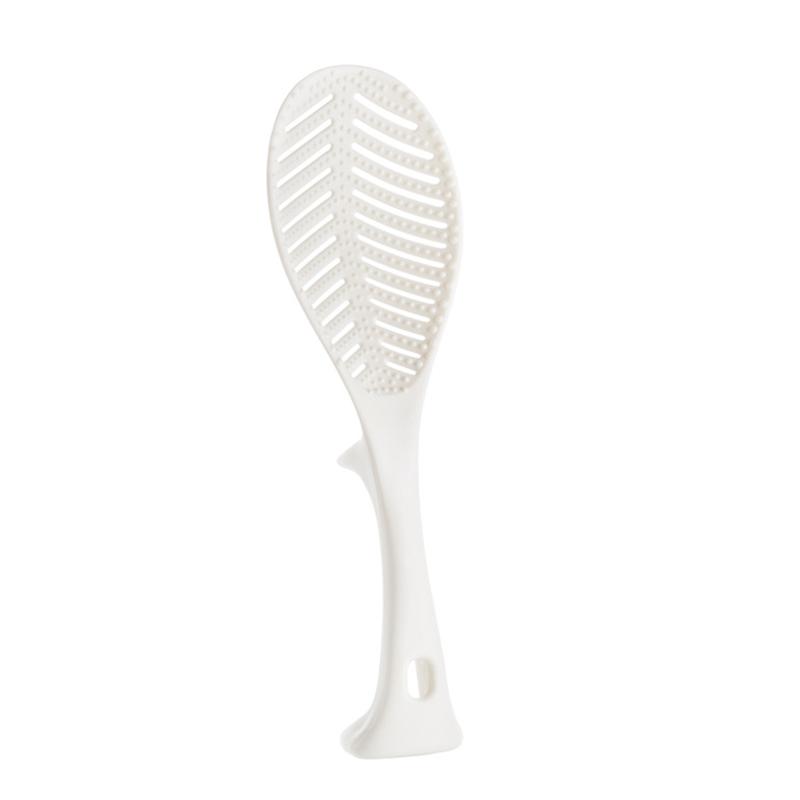 1pcs Hollow-out Rice Spoon Food Grade Heat Resistant Pp Creative Standing Type Non-stick Rice Spatula For Home