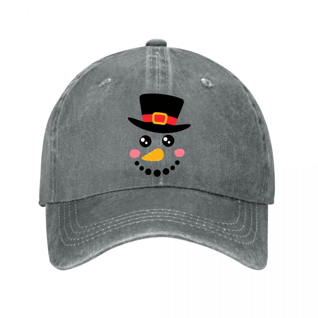 SnowUnisex Art Graphic Washed Baseball Cap Outdoor For Womens Unisex FeUnisex
