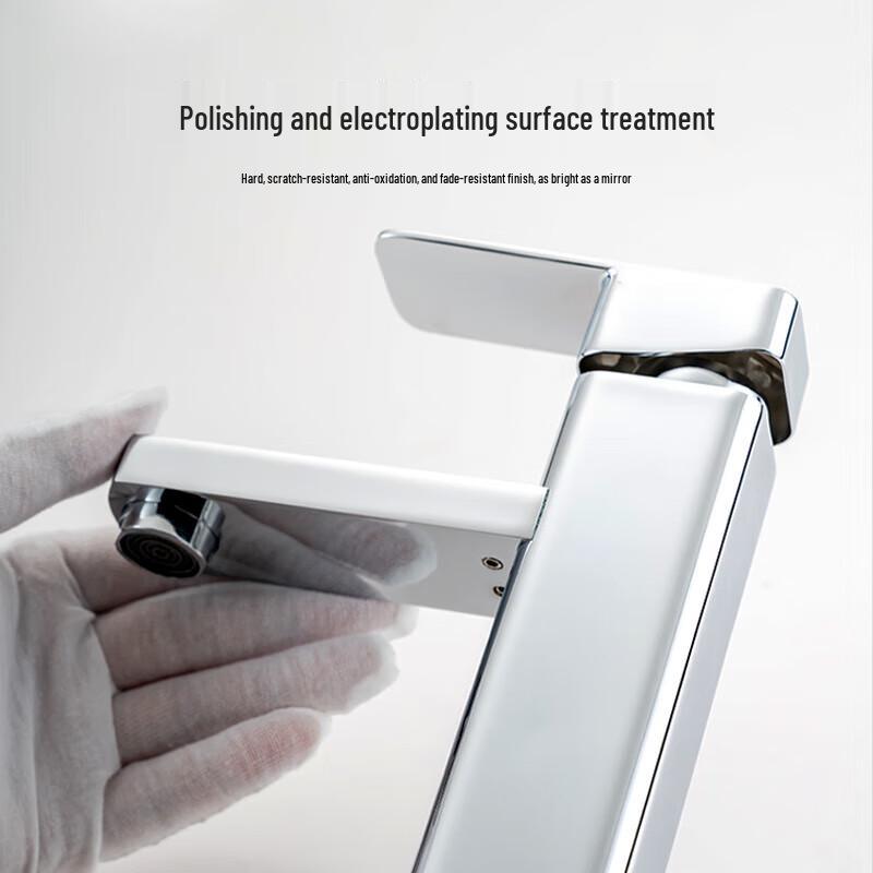 All-Copper Hot & Cold Bathroom Faucet