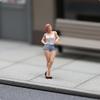 1:64 Scale Female Figure Resin Material HandHandPainted Figurine Highly Detailed Muscular