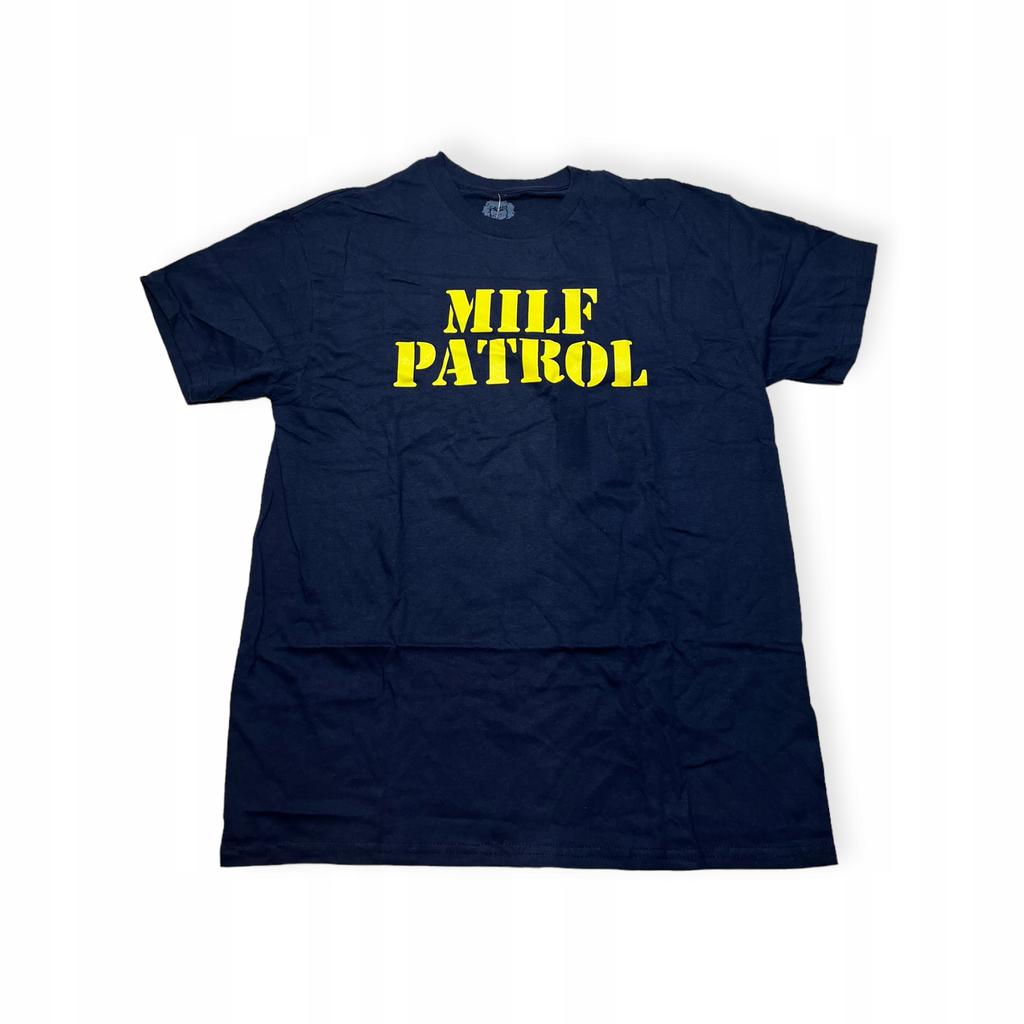 Koszulka T-shirt męski okrągły dekolt SPENCER'S nadruk L