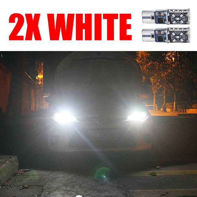 

2X T10 W5W светодиодные автомобильные габаритные огни WY5W 168 501 2825 автоматические клиновые поворотные боковые лампы салон автомобиля купольная лампа для чтения белый