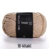 4-Ply Yimian Medium-Fine Milk Cotton Baby Yarn for Hand-Knitted DIY Projects