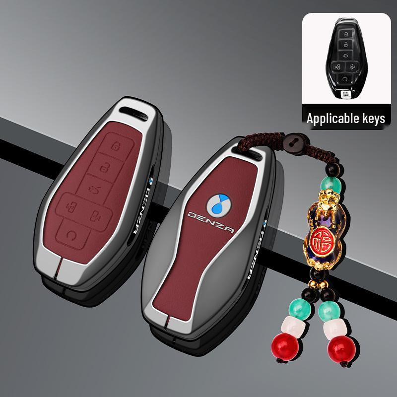Denza D9, N7, N8, X Key Case and NFC Card Holder Protective Shell with Buckle