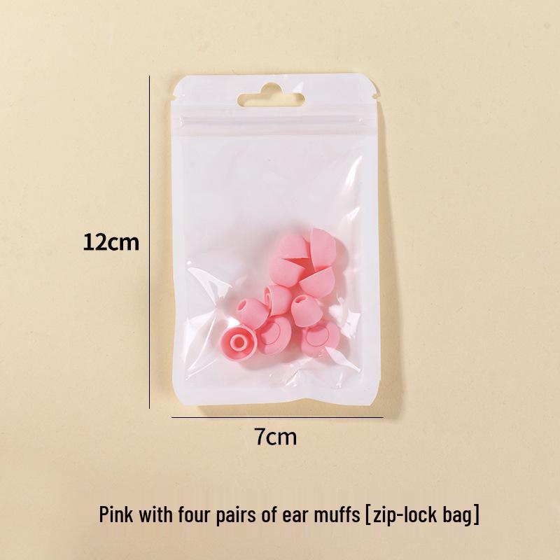 Silicone Noise-Reducing Earplugs for Sleeping, Studying, and Travel