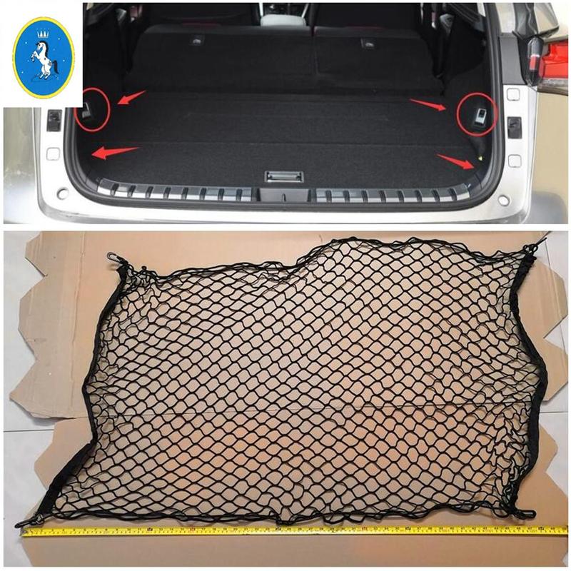 Rear Trunk Storage Cargo Luggage Elastic Mesh Net Holder Kit For LEXUS NX NX200T NX300H 2015 -  Auto Accessories Interior