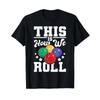 This Is How We Roll Bocce Ball Player Bowling Game Boccia T Shirt Vintage Washed Breathable Slightly Stylish Soft