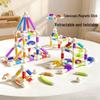 Cross-border Telescopic Twist Magnetic Building Blocks for Kids - Educational, Large Particle Assembly