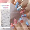 Bow Nail Accessories Internet Famous Popular 3D Cartoon Cute Colorful Teddy Bear Resin Decoration
