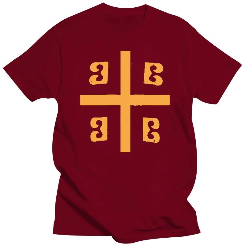 Byzantium Flag T shirt byzantium byzantine flag cross crusade crusader europe european history empire