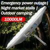 Outdoor Emergency Light Camping Light 200W LED Tent Light Charging Portable Fishing Light Work Maintenance Lighting Farm Lighting